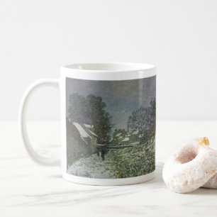 Caneca De Café Neve em Argenteuil por Claude Monet