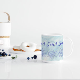 Caneca De Café Neve! Neve! Neve!