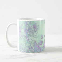 Caneca De Café Névoa de Folha Larga Lavanda