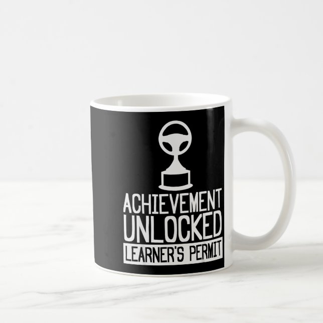 Caneca De Café New Driver Learner Permit Driving School - Driver' (Direita)