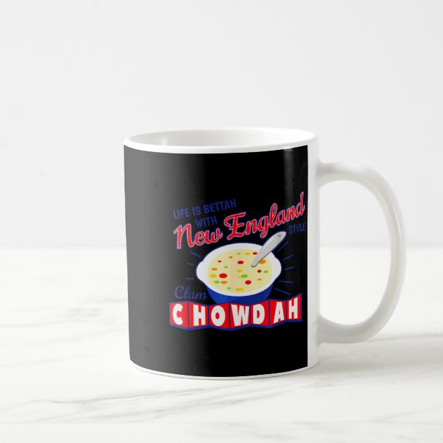 Caneca De Café New England Style Clam Chowder  (Direita)