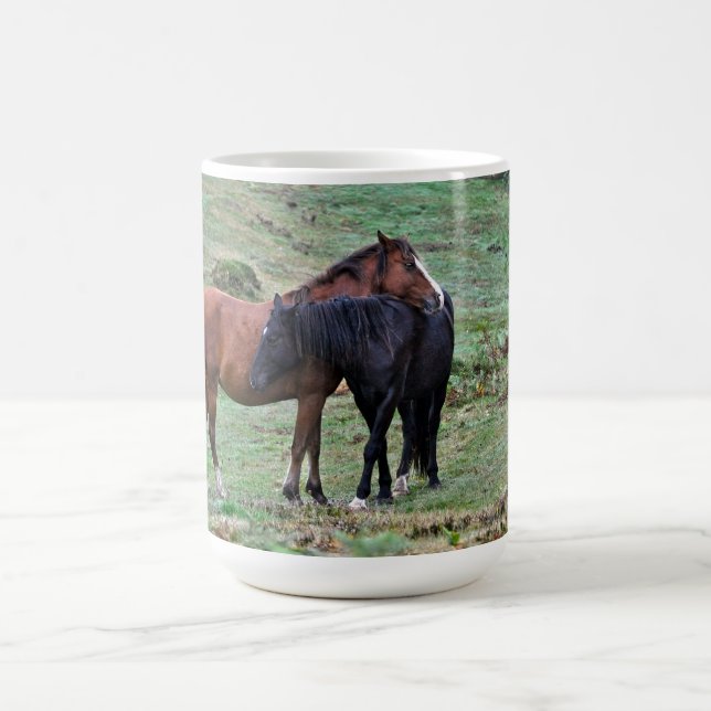 Caneca De Café New Forest Ponies de Hampshire Inglaterra (Centro)