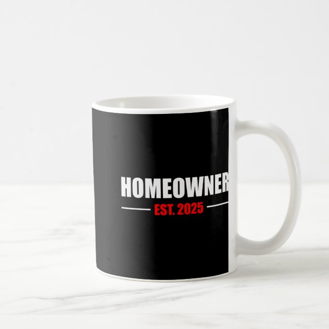 Caneca De Café New Homeowner 2025 We Said Yes To The Address New  (Direita)