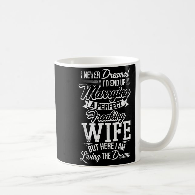 Caneca De Café New Husband Wedding Anniversary Couple Hubby Gift  (Direita)