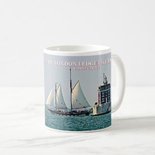 Caneca De Café New London Ledge Lighthouse, Connecticut Mug