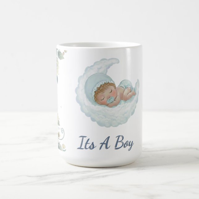 Caneca De Café New mom to be baby shower (Centro)