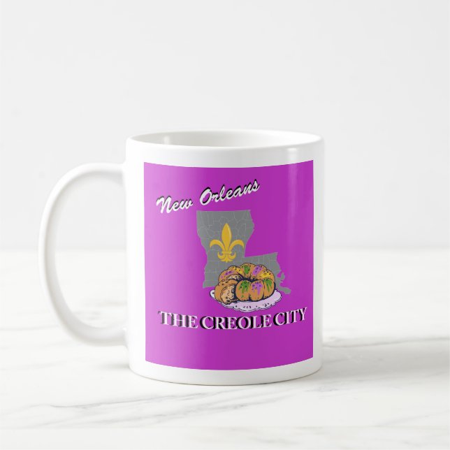 Caneca De Café New Orleans coffee mug  (Esquerda)