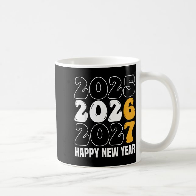 Caneca De Café New Year 2026 Shirt Funny 67 Meme Six Seven  (Direita)