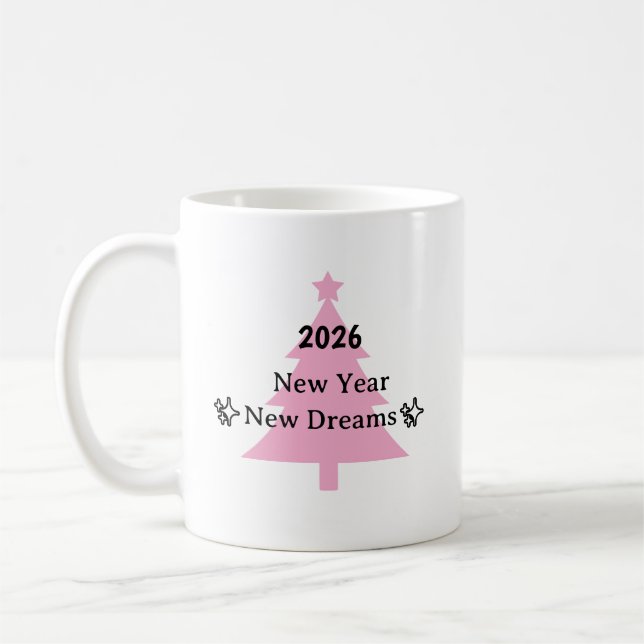 Caneca De Café New Year, New Dreams Mug (Esquerda)