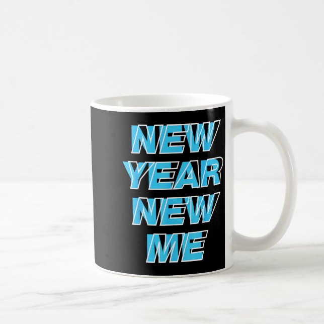 Caneca De Café New Year New Me  (Direita)
