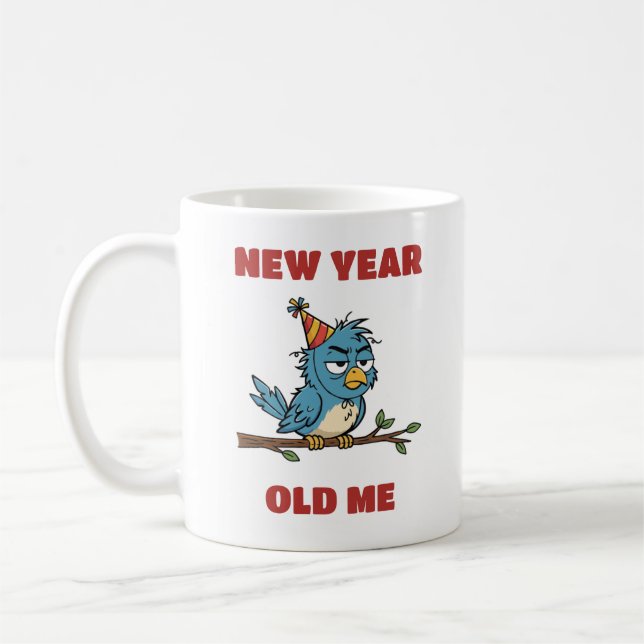 Caneca De Café New Year, Old me (Esquerda)