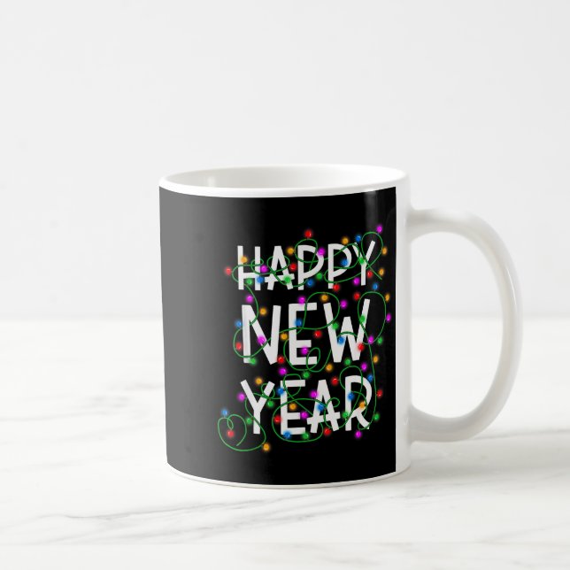 Caneca De Café New Year's Eve 2026 Family Happy New Year Happy Ch (Direita)