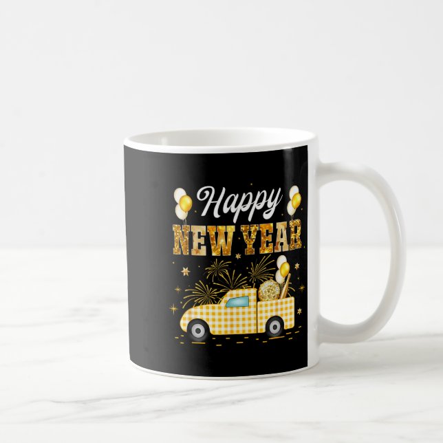 Caneca De Café New Years Eve Party Supplies 2026 Happy New Year T (Direita)