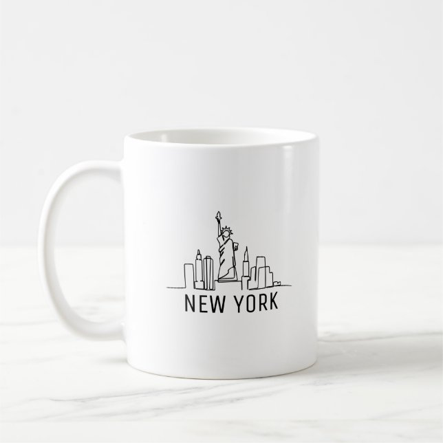 Caneca De Café New York (Esquerda)