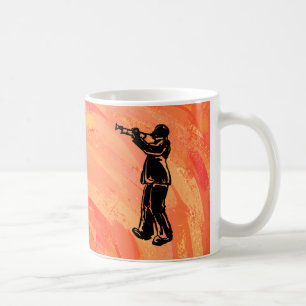 Caneca De Café New York Boogie Nights Trumpet Orange
