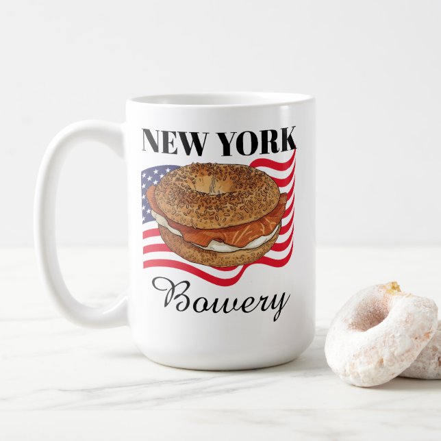 Caneca De Café New York Classic Mug (Com Donut)