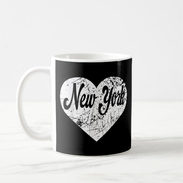 Caneca De Café New York Heart (Esquerda)