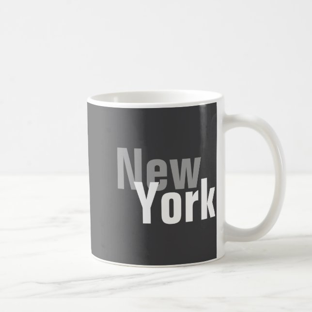 Caneca De Café New York Mens Basic Dark _1  (Direita)