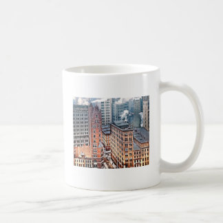 Caneca De Café New York NY - Cluster of Skyscrapers c1900