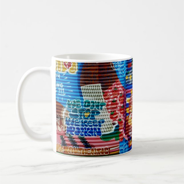 Caneca De Café New York Pop Walls (Esquerda)
