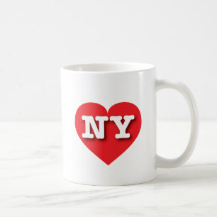 Caneca De Café New York Red Heart - Eu amo NY
