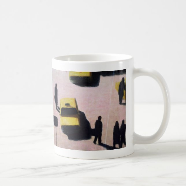 Caneca De Café New York Taxis 1990 (Direita)