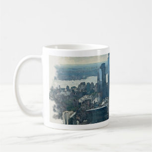 Caneca De Café New York View