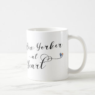 Caneca De Café New Yorker In Heart Mug, NYC