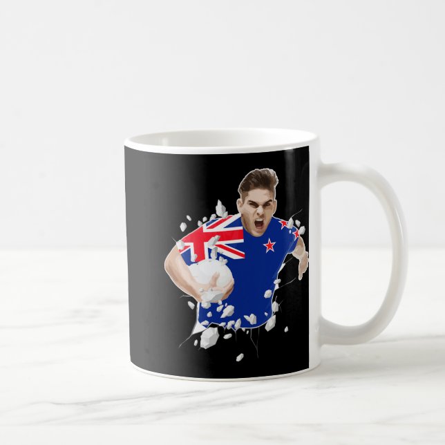 Caneca De Café New Zealand Rugby Jersey 2021 New Zealand Rugby  (Direita)