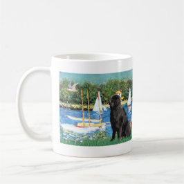 Caneca De Café Newfie 1 - Barcos à vela