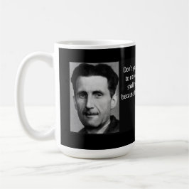 CANECA DE CAFÉ NEWSPEAK E A POLÍCIA DE PENSAMENTO (ORWELL)