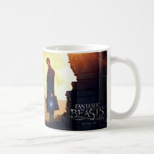 Caneca De Café NEWT SCAMANDER™ no edifício destruído