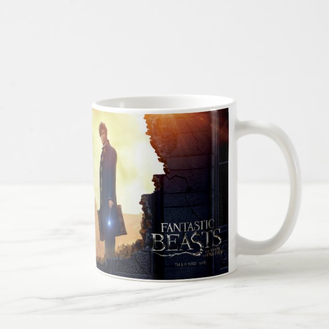Caneca De Café NEWT SCAMANDER™ no edifício destruído (Direita)