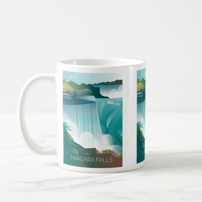 Caneca De Café Niagara Falls Mug (Esquerda)