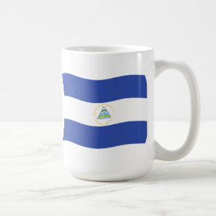 Caneca De Café Nicarágua Flag Mug