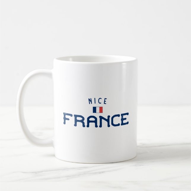 Caneca De Café Nice França, em apuros (Esquerda)