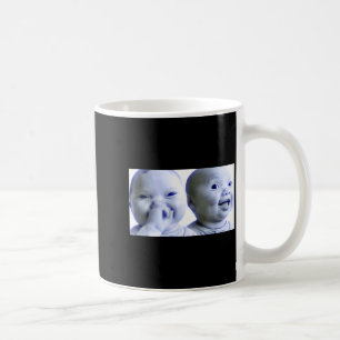 Caneca De Café Nicho Engraçado Bebê Geração Z Meme Ai Viral Rindo