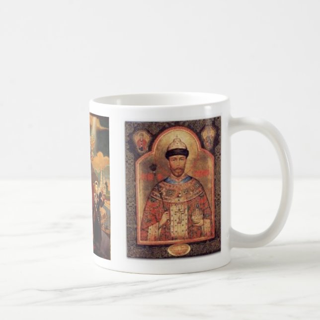 Caneca De Café Nicholas II (Direita)