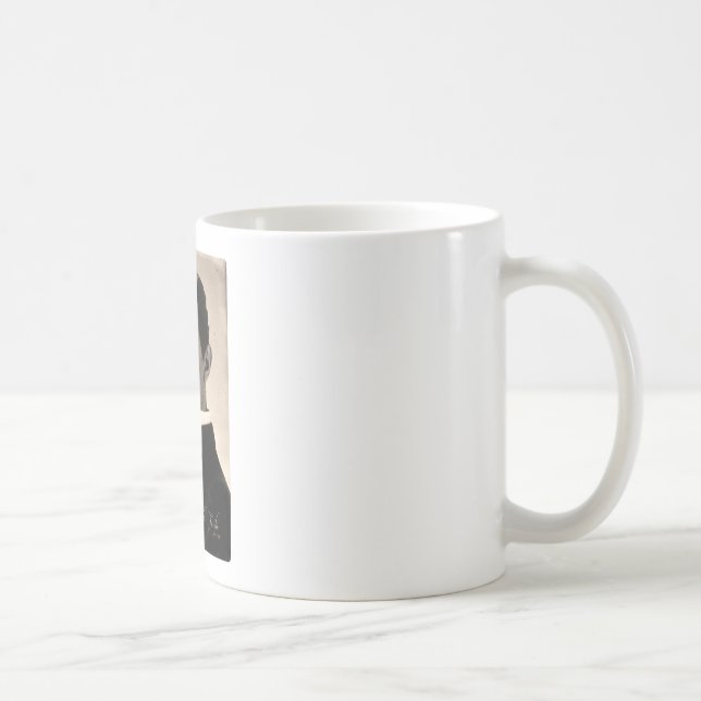 Caneca De Café Nicola Tesla Photo (Direita)