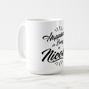 Caneca De Café Nicole