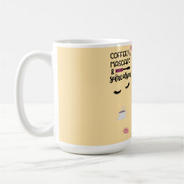 Caneca De Café Nicole Coffee & Mascara Mug