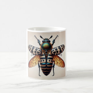 Caneca De Café Nicrophorus Beetle 260824IREF214 - Watercolor