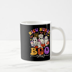 Caneca De Café Nicu Boo Crew Enfermeira Engraçada Fantasma Hallow