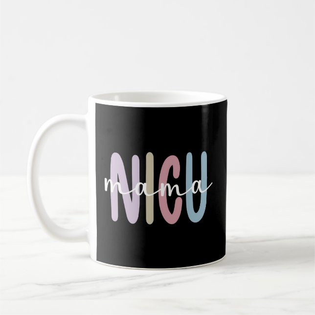 Caneca De Café Nicu Mãe Apreciando Micro Preemie Baby Mãe De Ni (Esquerda)