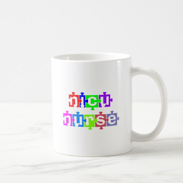 CANECA DE CAFÉ NICU NURSE QUEBRA-CABEÇA PIECE (Direita)