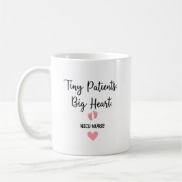 Caneca De Café NICU Nurse – Tiny Patients, Big Heart