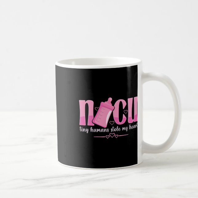 Caneca De Café Nicu Nurse Valentine's Day Tiny Humans Stole My He (Direita)