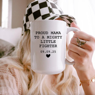 Caneca De Café NICU Personalizada, Mamãe Orgulhosa Para Um Pesade