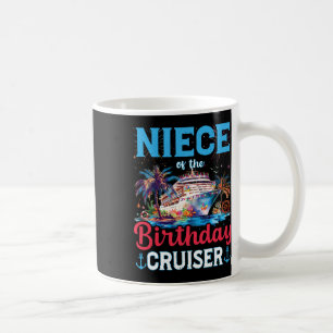 Caneca De Café Niece Do Aniversário Cruzeiro Engraçado Birthda