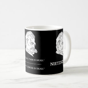 Caneca De Café NIETZSCHE "Deus é Morto" Mug